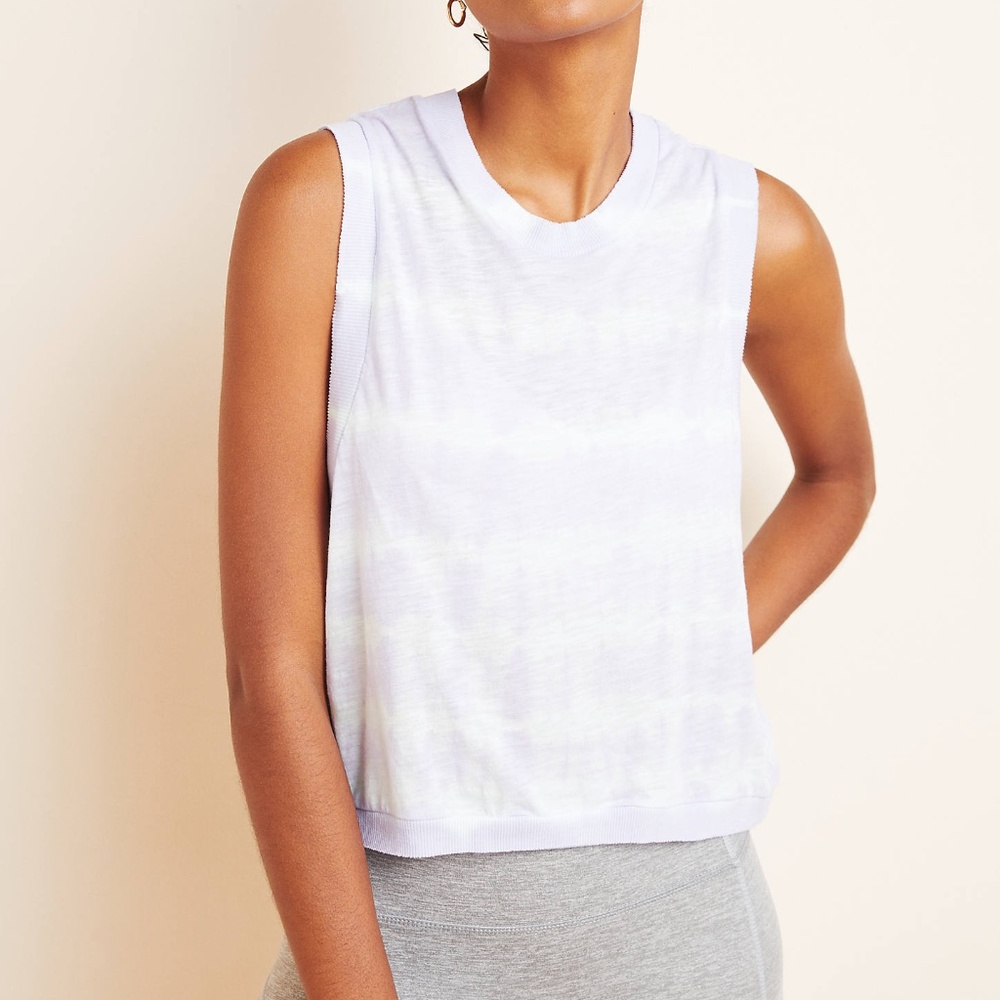 FP Movement Washed Love Cropped Tank In Purple